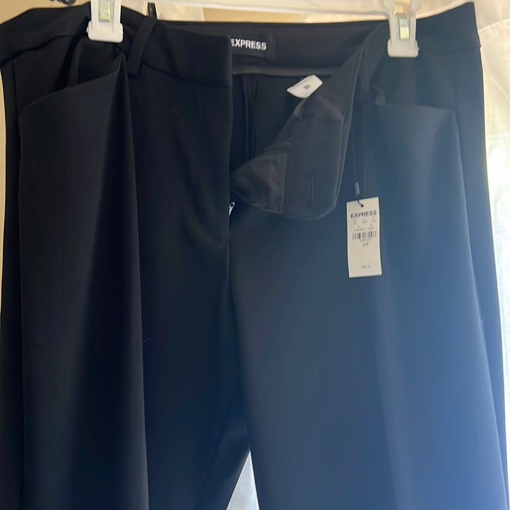 Express editor pants brand new with tags black size 14